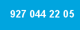 927 044 22 05 927 044 22 05